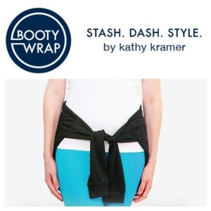 💵NWTBootyWrap Black Waist Wrap by Kathy Kramer Size Large (14-20)